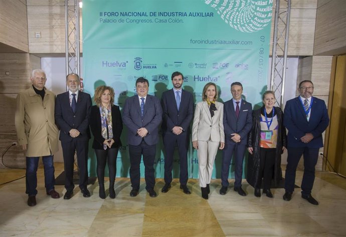 Inauguración del II Foro de la Industria Auxiliar de Huelva.