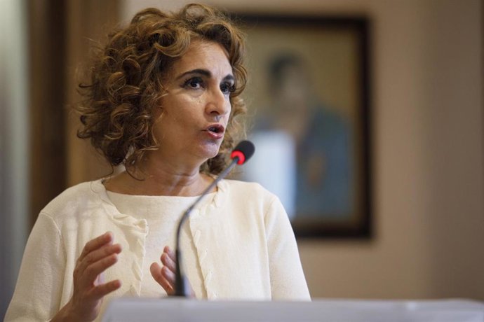 La ministra de Hacienda y Función Pública, María Jesús Montero.