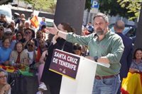 Abascal subraya que el objetivo de la moción es convocar elecciones: "Han descubierto que Tamames no es de Vox. Bien"