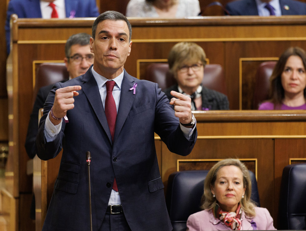 El presidente del Gobierno, Pedro Sánchez.
