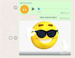 Archivo - Una investigadora de la UPV analiza el uso de los emojis en WhatsApp