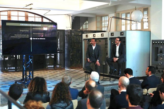 Jordi Torres y Betim Budzaku en la presentación de Andorra Selected.
