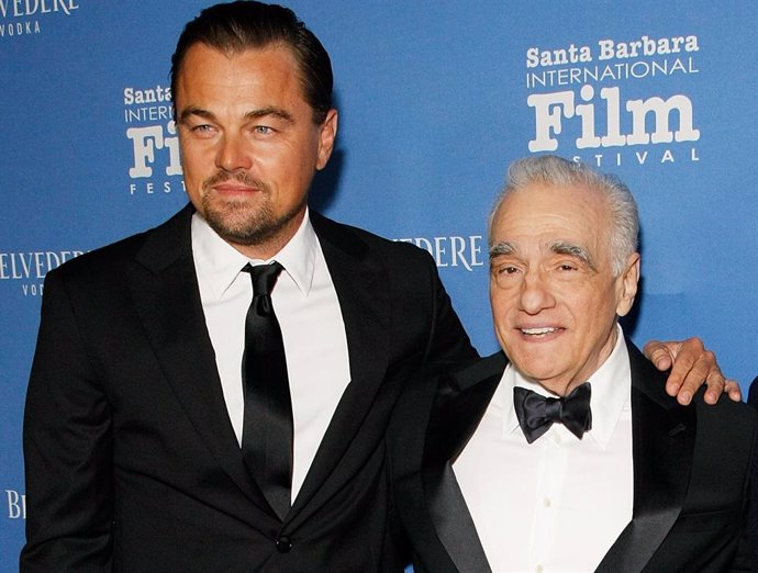 Archivo - Leonardo DiCaprio y Martin Scorsese en el Santa Barbara International Film Festival