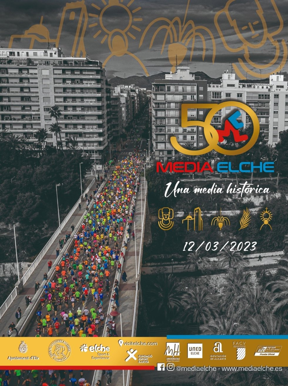 Los marroquíes Razyn y El Hissouf, entre los favoritos en la L Media Maratón de Elche, la más antigua.