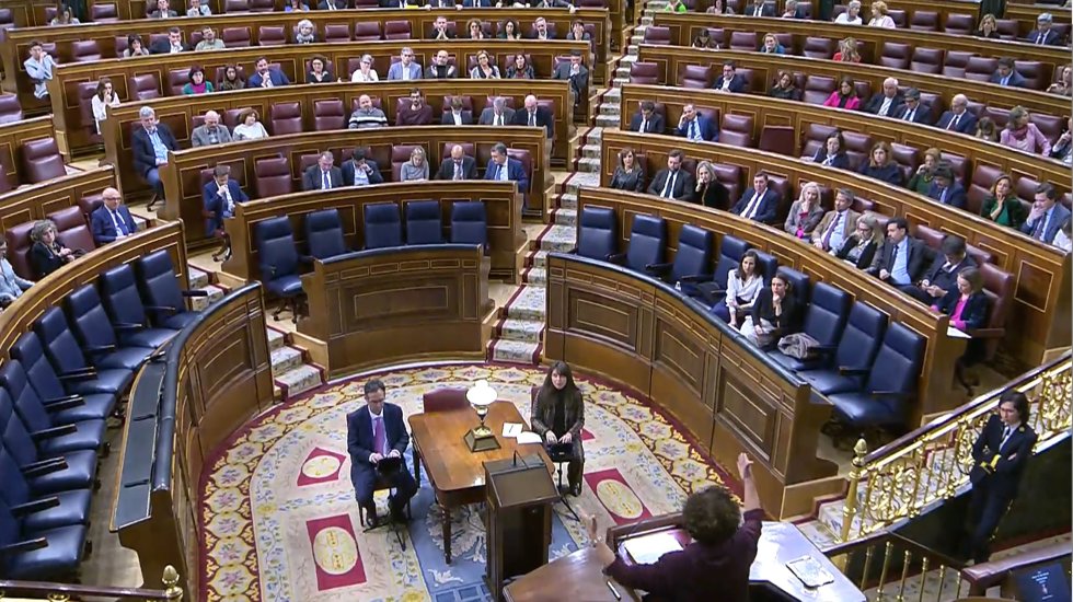Pleno del Congreso de los Diputados