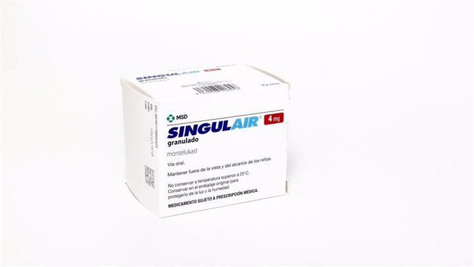 Archivo - 'Singulair 4 Mg Granulado', Con Montelukast Como Principio Activo.