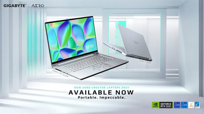 GIGABYTE AERO 2023 Laptops Now Available for Creatives, Delivering a Full Spectrum of Features to Light Up Your Creativity