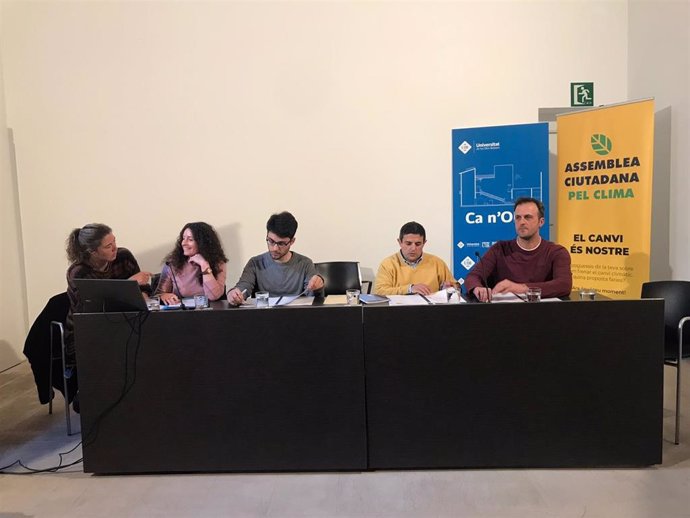 Participantes de la Asamblea Ciudadana del Clima de Mallorca
