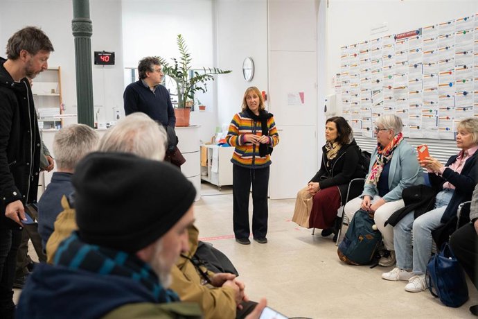 Visita de representantes europeos a las instalaciones de PalmaActiva.
