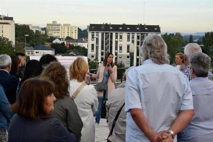 La alcaldesa de Lugo, Lara Méndez, sobre la intermodal