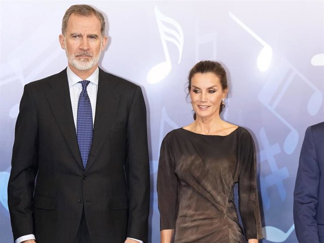 LOS REYES FELIPE Y LETIZIA PRESIDEN EL CONCIERTO VICTIMAS DEL TERRORISMO