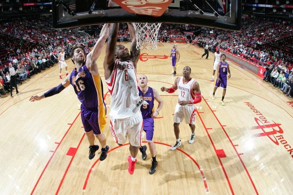 Pau Gasol en el Lakers - Rockets