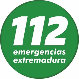 Archivo - Logo del 112 de Extremadura.