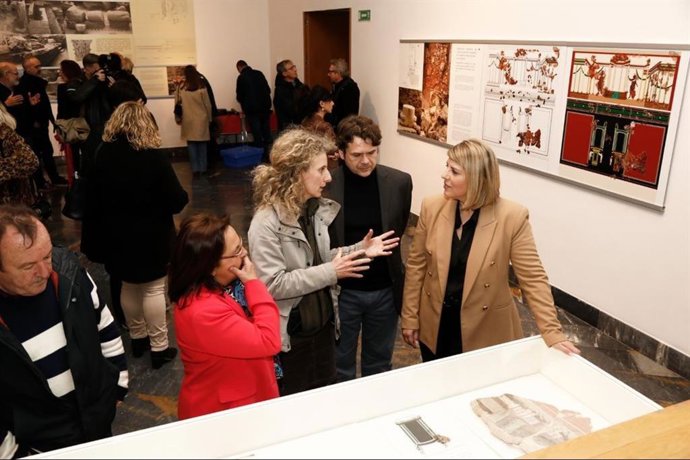 Inauguración de la exposición 15 años del Teatro Romano