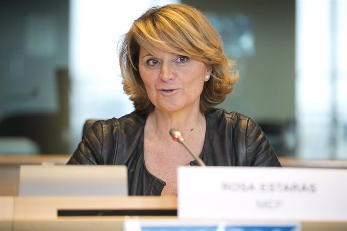 Archivo - La eurodiputada del PP Rosa Estars