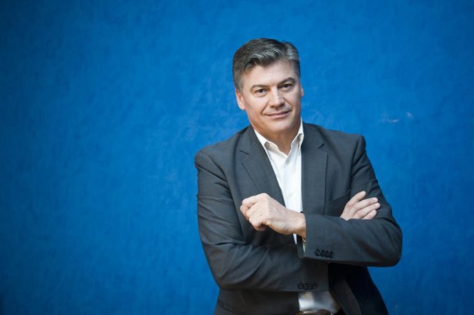 Archivo - El presidente de PIMEC, Antoni Cañete, posa tras una entrevista para Europa Press, en Barcelona, Catalunya (España), a 24 de marzo de 2021. PIMEC es la patronal más representativa de las micro, pequeñas y medianas empresas y autónomos de Catal