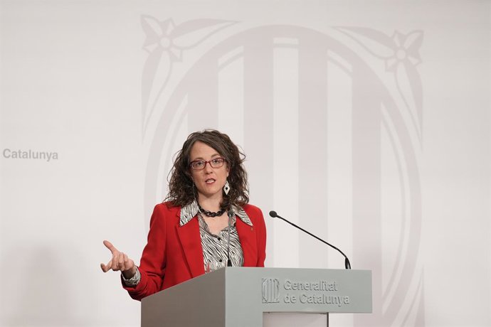 La consellera d'Igualtat i Feminismes de la Generalitat, Tnia Verge