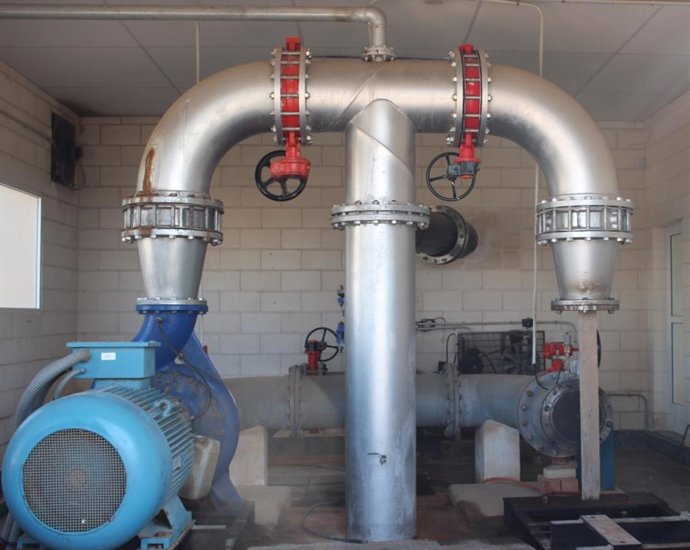 Imagen de la estación impulsora de El Mojón