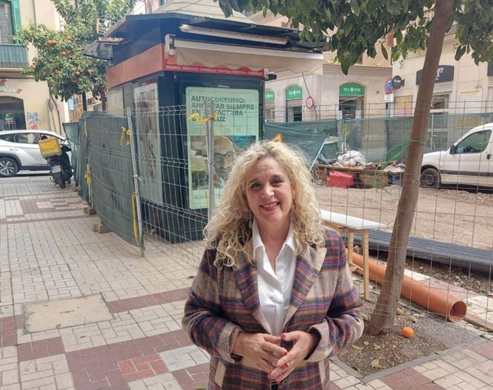 La coordinadora local de Izquierda Unida Málaga, concejala en el Ayuntamiento de Málaga y candidata a la Alcaldía, Remedios Ramos,