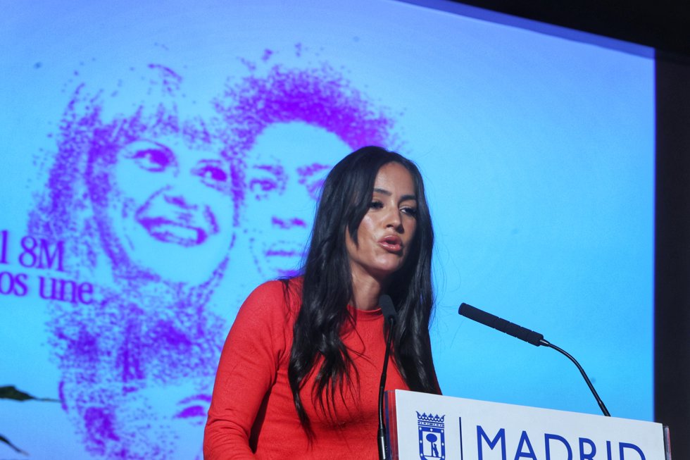 La vicealcaldesa de Madrid, Begoña Villacís, en el acto conmemorativo del Día Internacional de la Mujer, en el Auditorio Caja de Música, a 8 de marzo de 2023, en Madrid (España). 