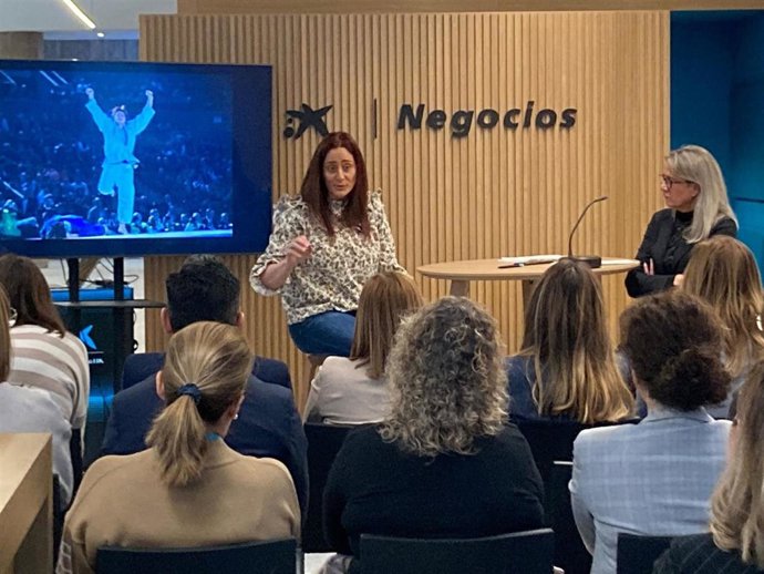 Esthe San Migue y Mónica Santamaría.