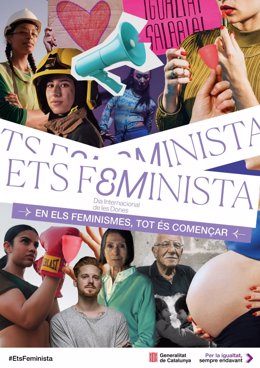 Portada del manifest feminista del Govern