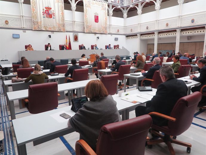Pleno de la Asamblea Regional de Murcia