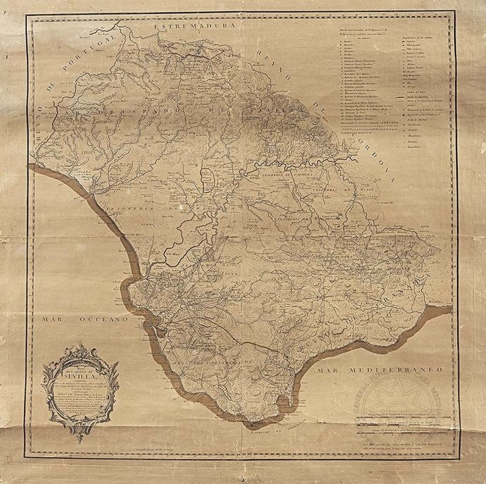 Archivo - Mapa del Reino de Sevilla