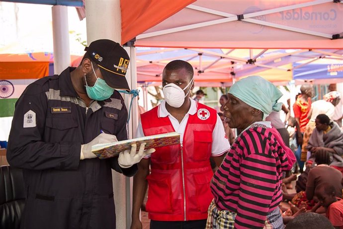 Imagen de archivo de los afectados por el ciclón Idai, en Mozambique (2019).