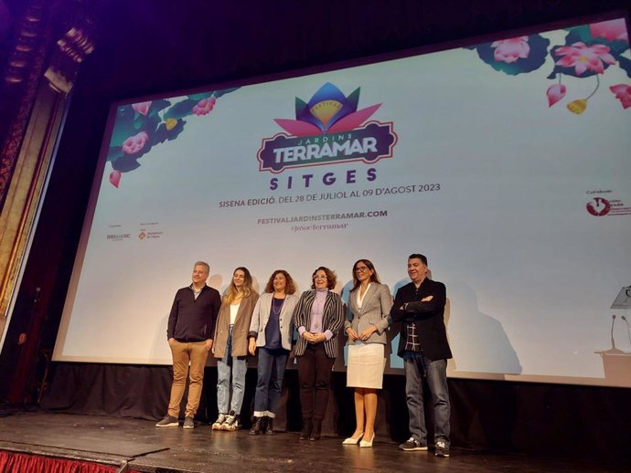 Presentació del Festival Jardins Terramar de Sitges (Barcelona)