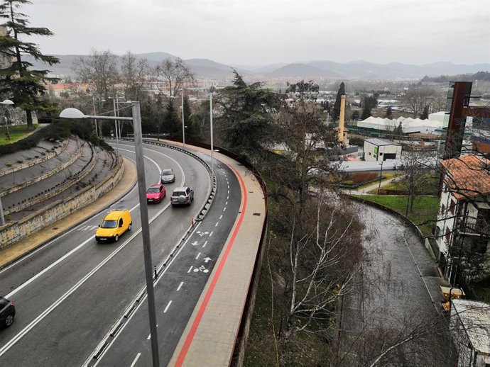 Eje de Labrit, en Pamplona.