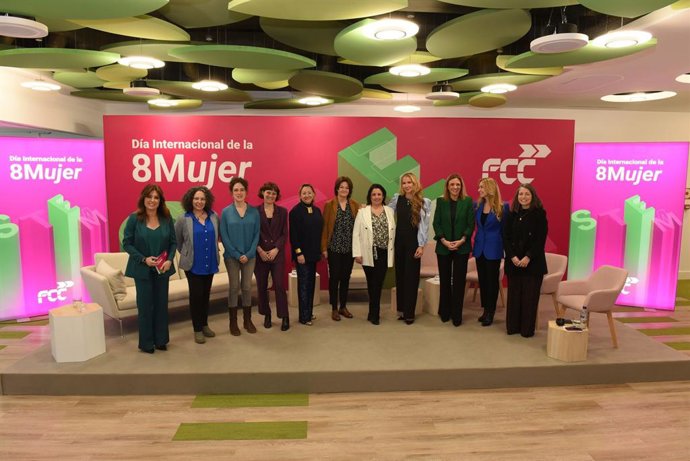 Foto del acto organizado por del Grupo FCC en el Día de la Mujer