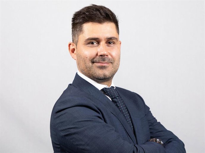 Archivo - El presidente de la Asociación de Futbolistas Españoles, David Aganzo.