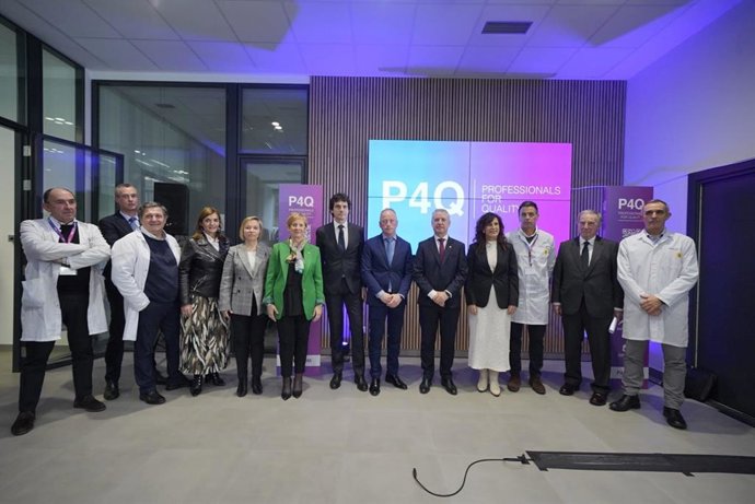 Inauguración de las nuevas instalaciones de P4Q en Alonsotegi (Bizkaia)