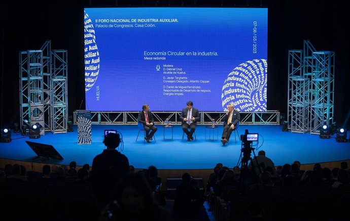 Segunda jornada del II Foro Nacional de Industria Auxiliar de Huelva.