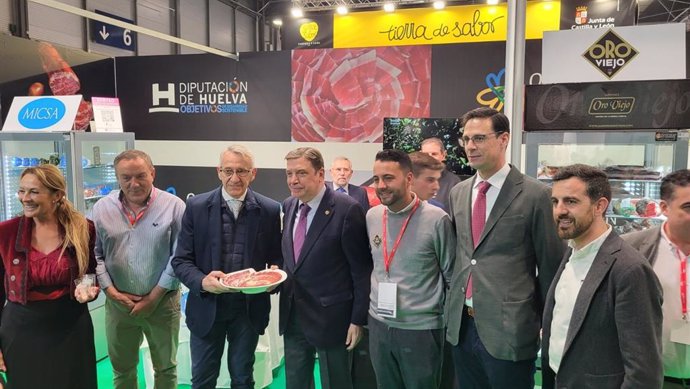 La industria cárnica de Huelva, presente en Meat Attraction 2023.
