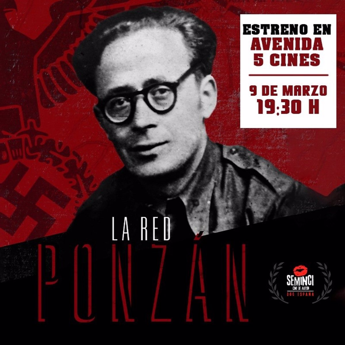 O documentário ‘La red Ponzán’, do sevilhano Ismael Gutiérrez, chega esta quinta-feira ao Cine Avenida de Sevilla