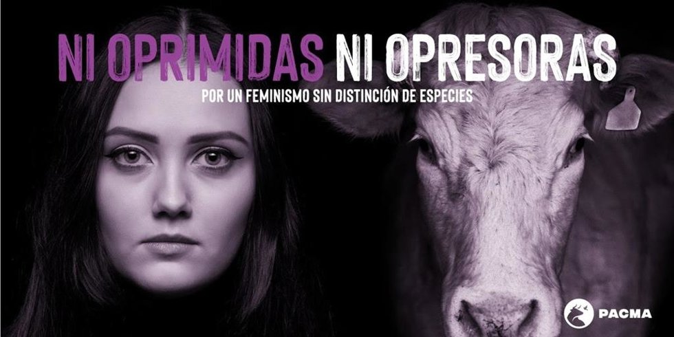 PACMA pide a la lucha feminista que no sea ni oprimida ni opresora en el Día de la Mujer