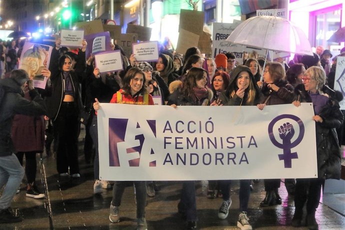 Una imatge de la manifestació