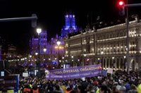 La división desinfla las marchas del 8M en Madrid: 17.000 convocadas por Comisión 8M y 10.000 por Movimiento Feminista