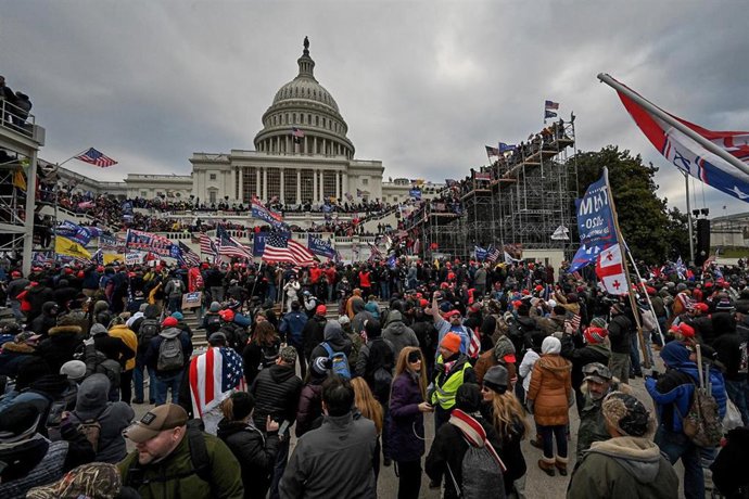 Archivo - Asalto al Capitolio el 6 de enero de 2021