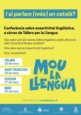 Cartel de los talleres.