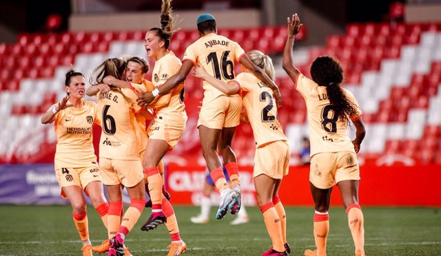 El Atlético de Madrid avanza a semifinales de la Copa de la Reina con un 0-3 al Granada CF