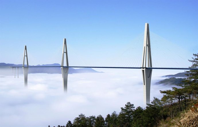 A view of Pingtang Bridge. (Photo by Chen Peiliang)
