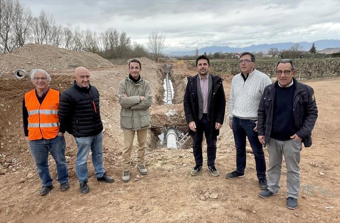 El Gobierno de La Rioja acomete el saneamiento y depuración del polígono industrial de Alesón