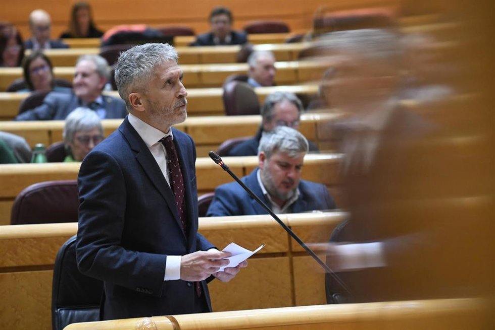 El ministro del Interior, Fernando Grande-Marlaska.