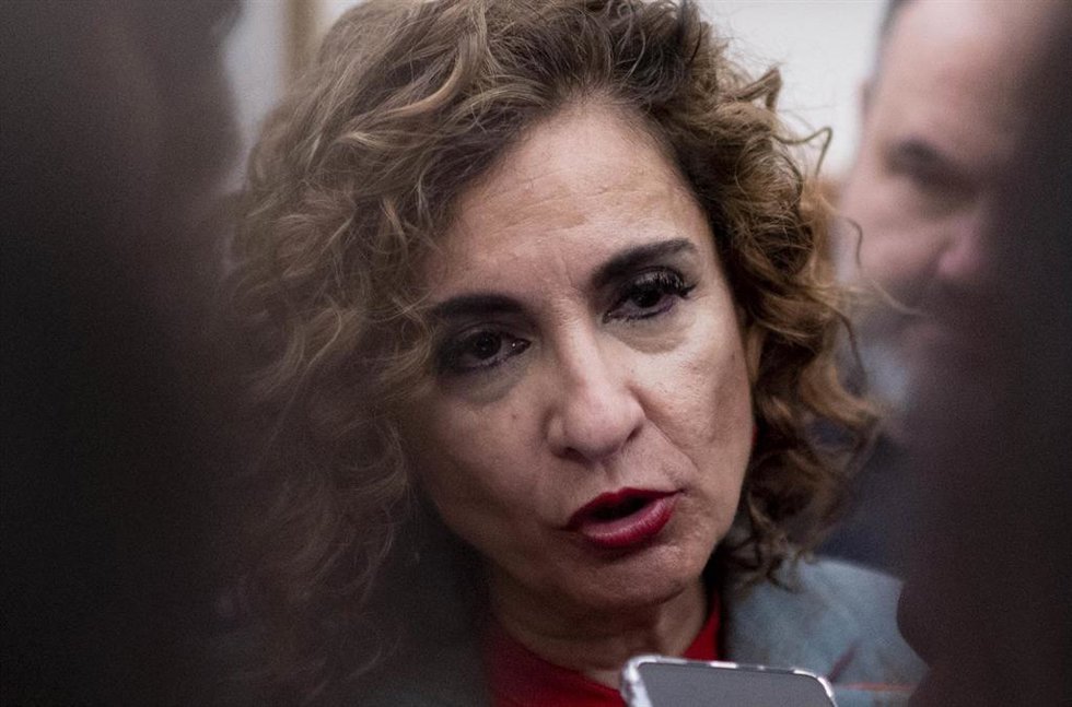 La ministra de Hacienda y Función Pública, María Jesús Montero