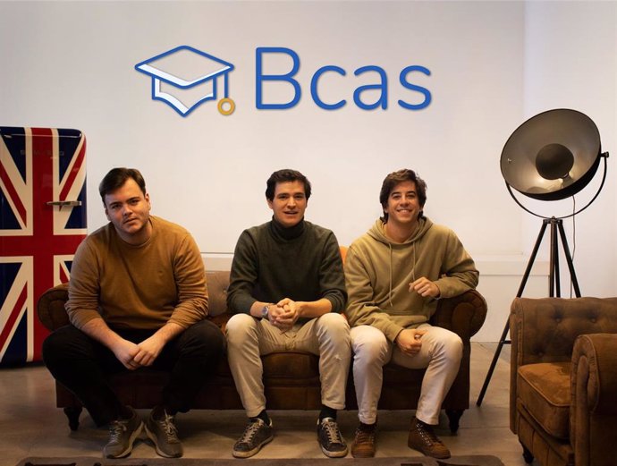 Javier Ausín, Bosco González del Valle y Manuel Avello, co-fundadores de Bcas.