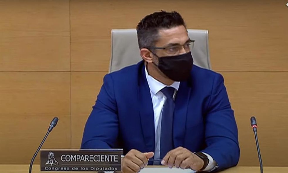 Archivo - Sergio Ríos, el que fuera chófer de Luis Bárcenas, ante la comision Kitchen