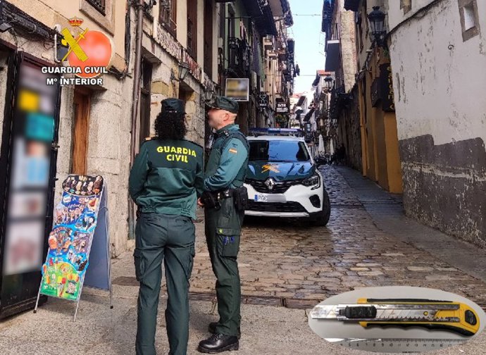 Nota De Prensa Guardia Civil Detenido Robo Con Violencia Laredo